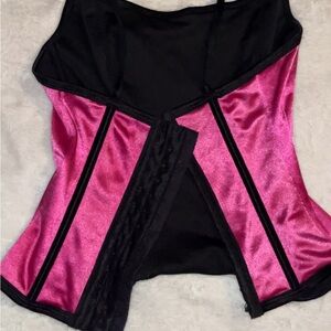 Corset soft top fuchsia